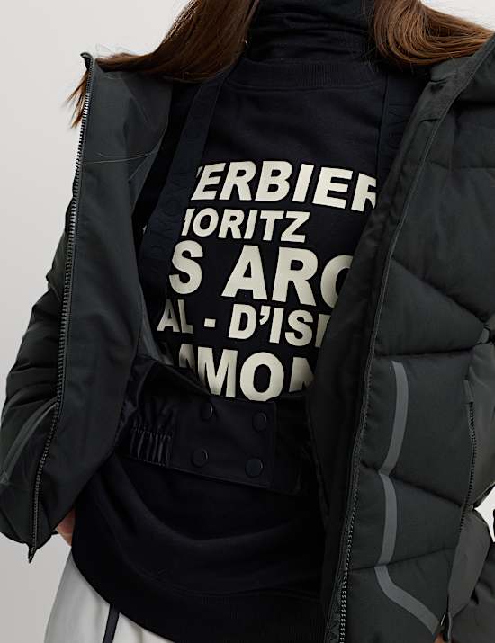 Stormwear™ Padded Reflective Ski Puffer Jacket