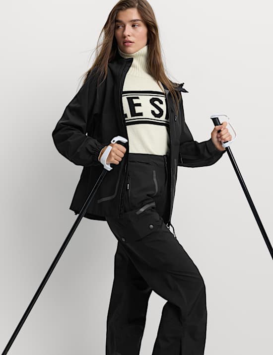 3 Layer Stormwear™ Ultra Waterproof Hooded Ski Jacket