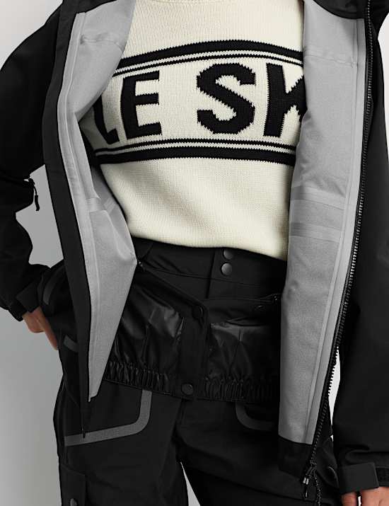 3 Layer Stormwear™ Ultra Waterproof Hooded Ski Jacket