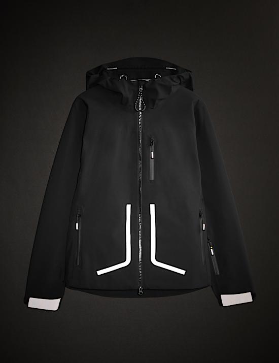 Chaqueta de esquí con capucha impermeable con Stormwear™ Ultra de 3 capas