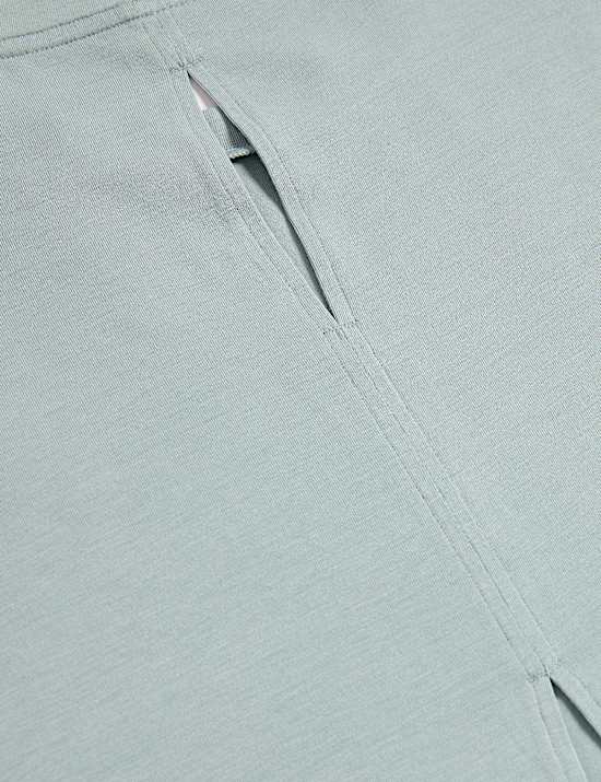 Modal Blend Lightweight Tie Back T-Shirt