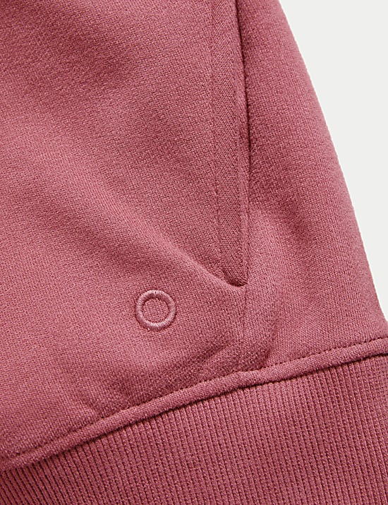 Cotton Rich Oversized Sweat-shirt