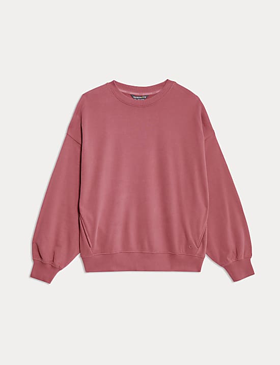 Cotton Rich Oversized Sweat-shirt