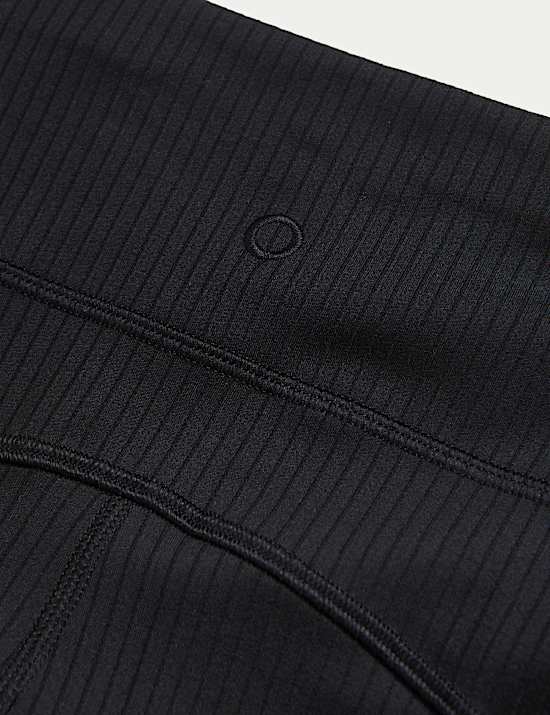 טייץ יוגה ארוג מתרחב עם מותניים גבוהים