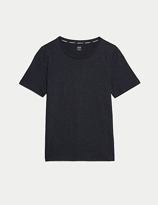 Cotton Rich Crew Neck Relaxed T-Shirt