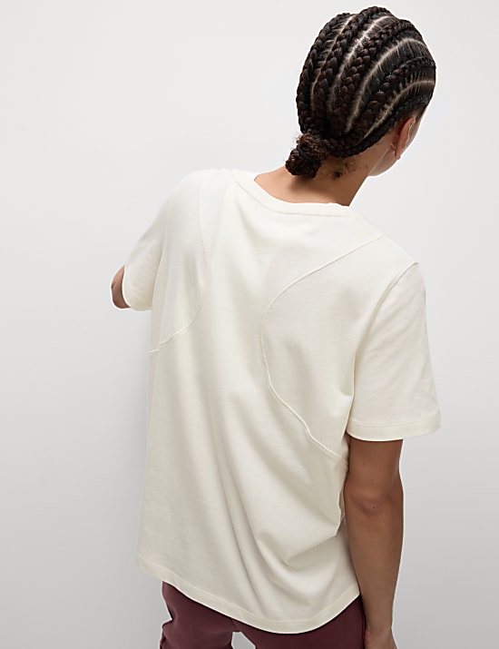 Cotton Rich Crew Neck Relaxed T-Shirt