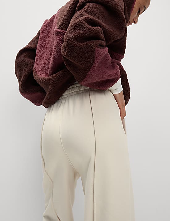 Cotton Rich Parachute Cuffed Joggers