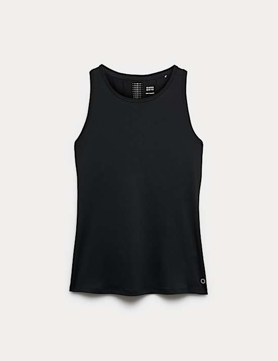 Round Neck Laser Cut Vest Top