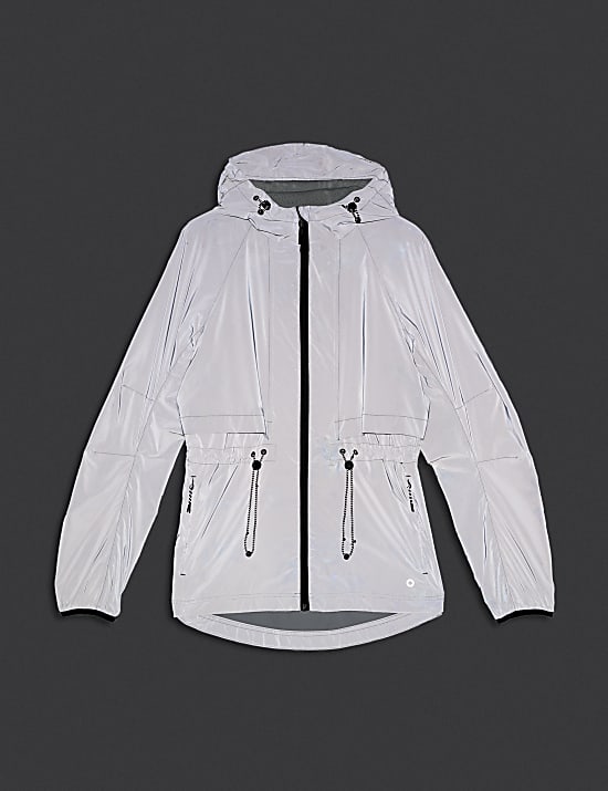 360&deg; Reflective Hooded Sports Jacket