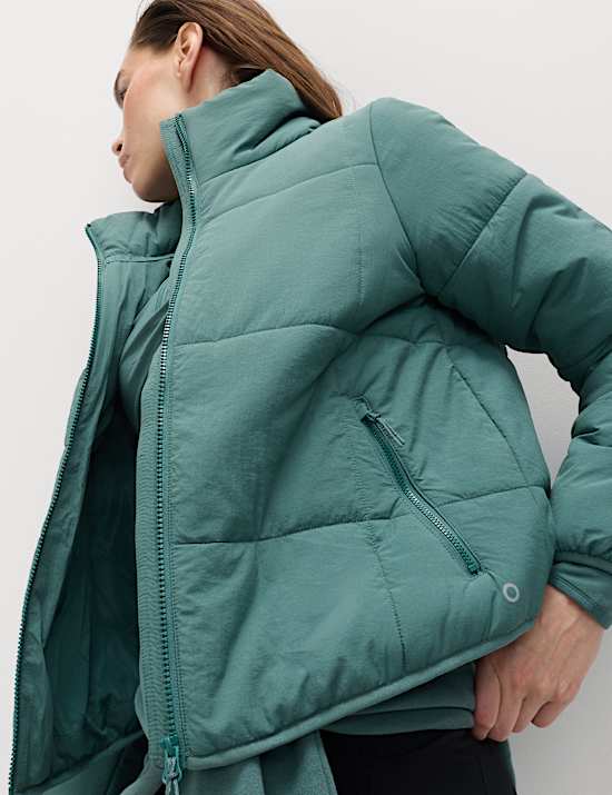 Doorgestikt, gewatteerd jack met Stormwear&trade;