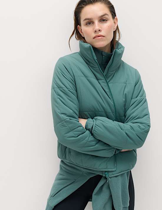 Doorgestikt, gewatteerd jack met Stormwear&trade;