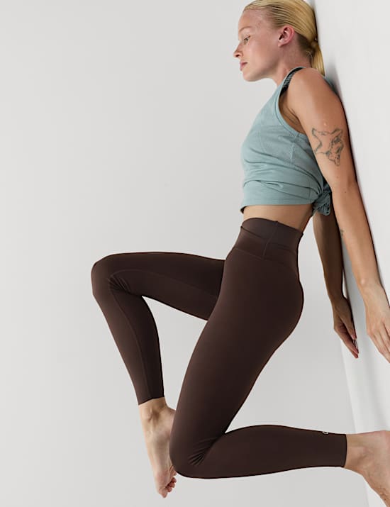 Κολάν για γιόγκα Go Balance με κρουαζέ σχέδιο μπροστά στη μέση