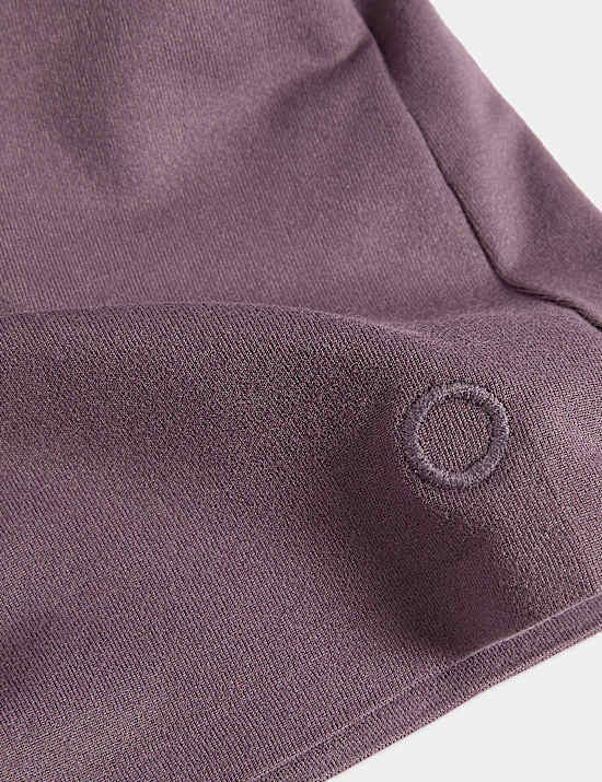 חולצת טי יוגה ™Go Balance Flexifit‎ עם צווארון עגול