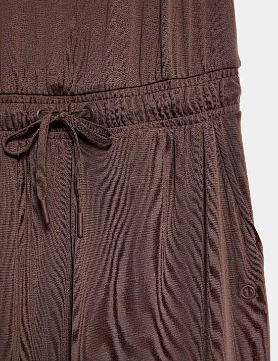 Modal Rich Ribbed Relaxed Jumpsuit