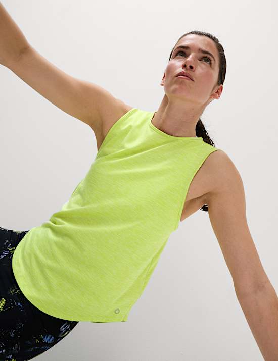 Round Neck Relaxed Vest Top