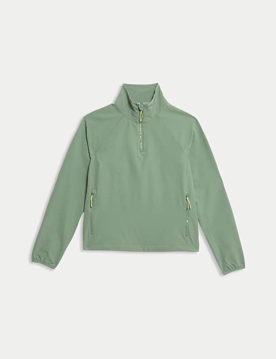 Stormwear&trade; Funnel Neck Half Zip Walking Top