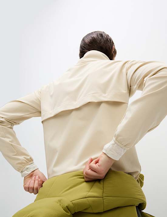 Wandeltop met opstaande kraag, halflange rits en Stormwear&trade;