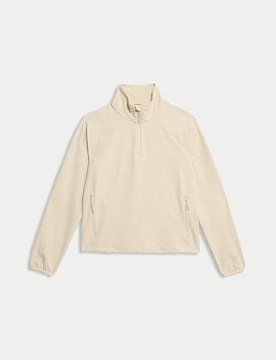 Wandeltop met opstaande kraag, halflange rits en Stormwear&trade;