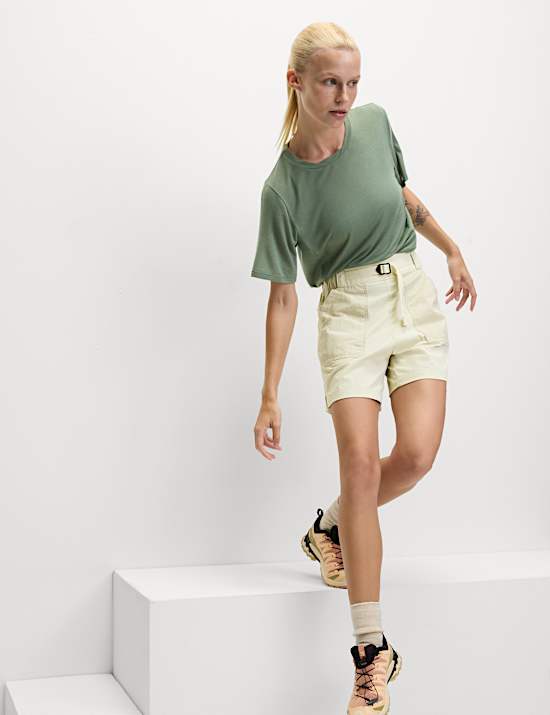 Stormwear&trade; High Waisted Walking Shorts