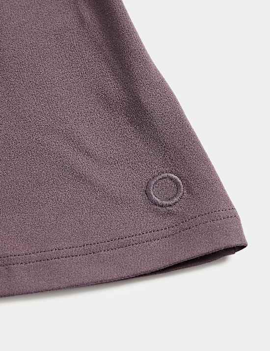 V-Neck Padded Fitted Yoga Crop Vest Top