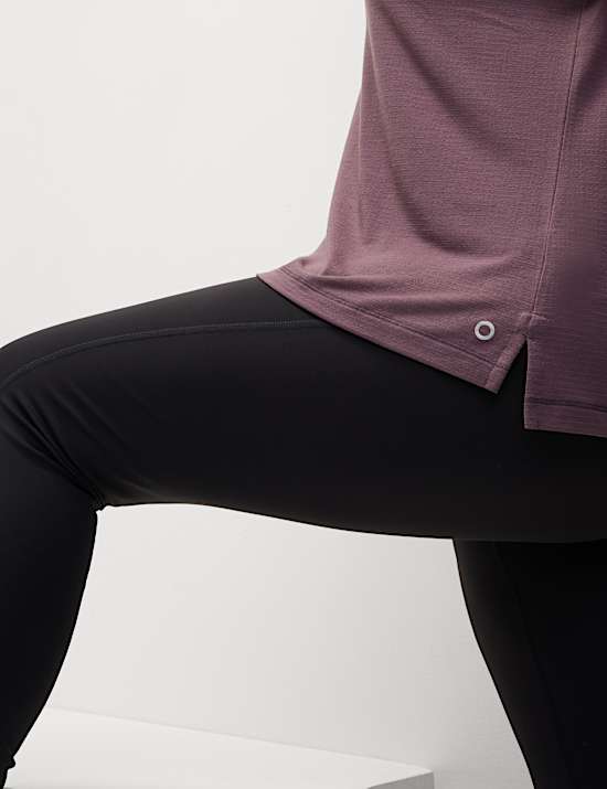 Brushed Crew Neck Relaxed T-Shirt