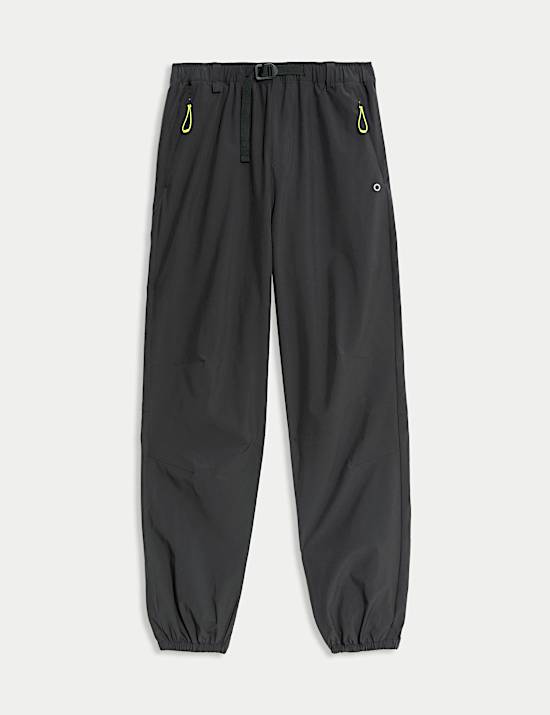 Cuffed Slim Fit Walking Trousers