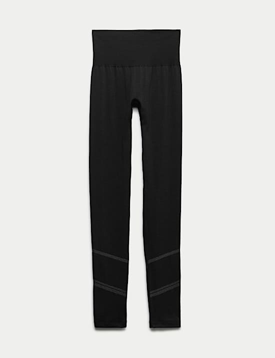 Seamless Ski Baselayer Legging with Merino Wool