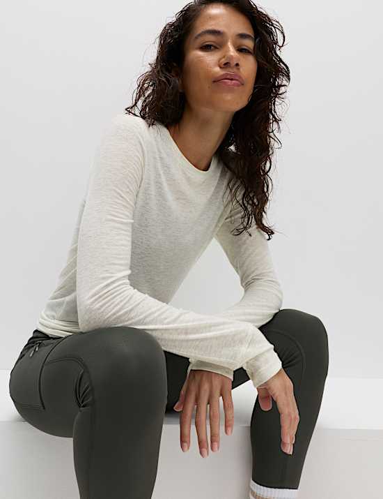 Lightweight Base Layer Top with Merino Wool