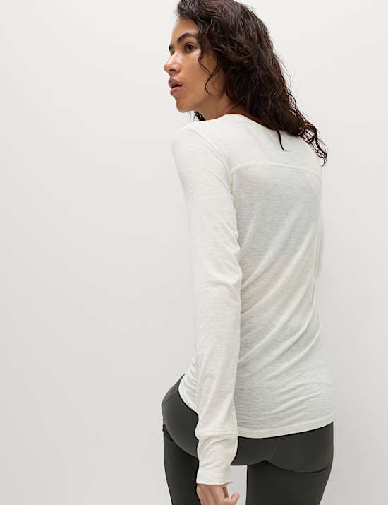 Lightweight Base Layer Top with Merino Wool
