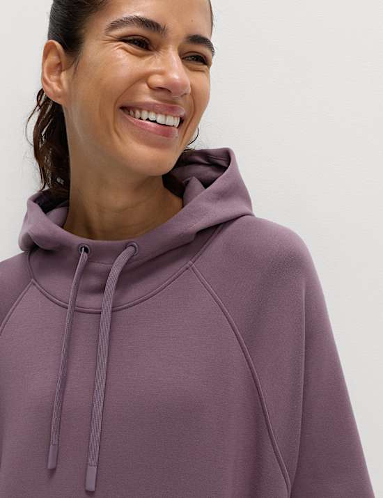 Relaxed Yoga Longline Hoodie