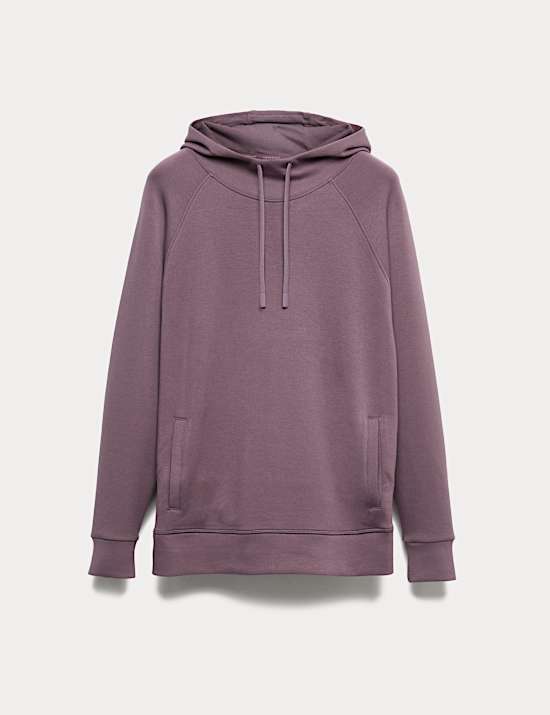 Relaxed Yoga Longline Hoodie