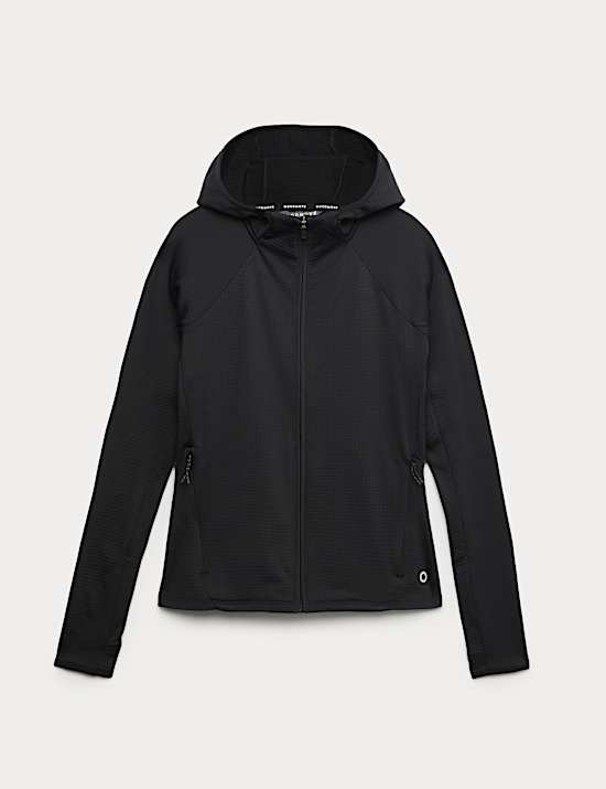 Ultra Heat™ Brushed Zip Up Fitted Running Hoodie