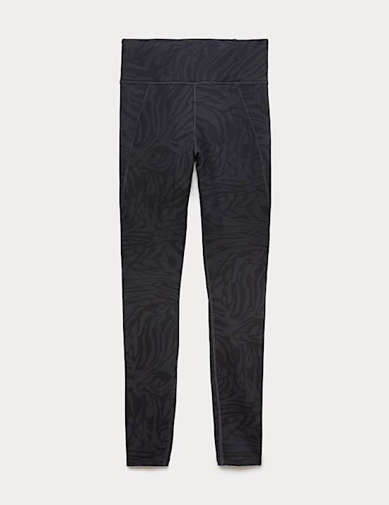 Go Move thermische Cool Comfort&trade;-legging met hoge taille en jacquard