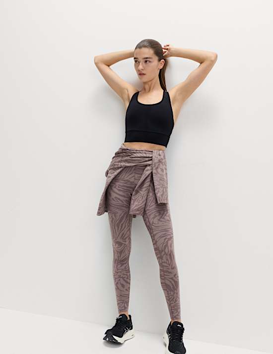 Leggings thermiques Go Move taille haute &agrave; motif jacquard, dot&eacute;s de la technologie Cool Comfort&trade;