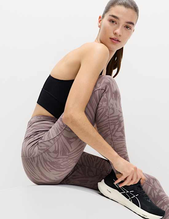 Leggings thermiques Go Move taille haute &agrave; motif jacquard, dot&eacute;s de la technologie Cool Comfort&trade;