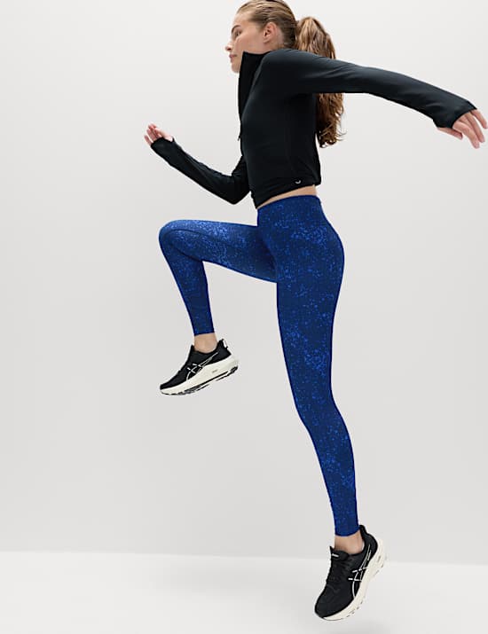 Go Move &ndash; Gemusterte Sportleggings