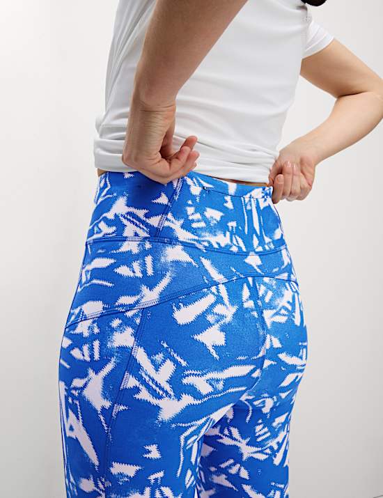 Go Move Printed High Waisted Gym Leggings