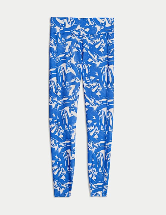 Go Move Printed High Waisted Gym Leggings