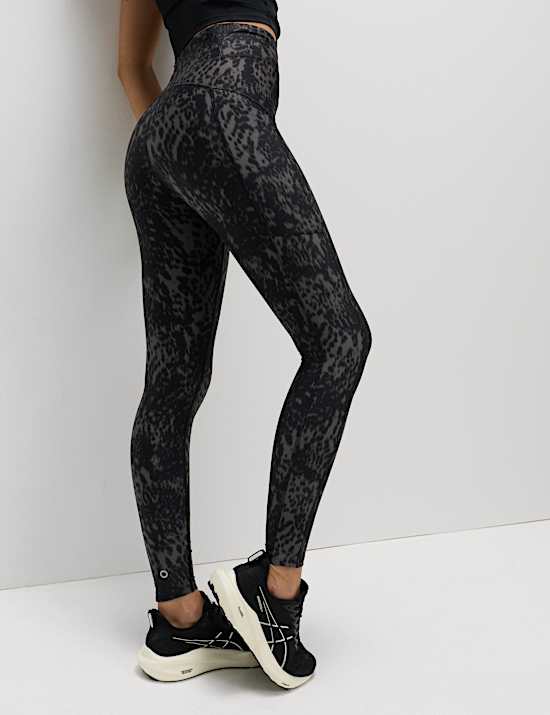 Leggings de sport taille haute à imprimé Go Move