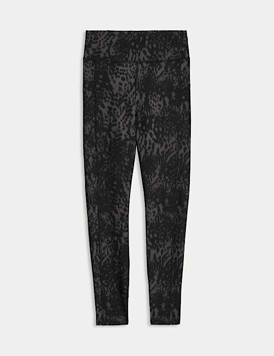 Leggings de sport taille haute à imprimé Go Move