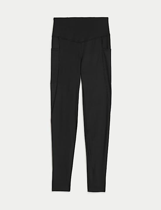 Go Train Mesh High Waisted Gym Leggings
