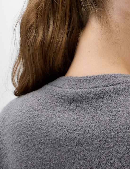 Boucle V Neck Wrap Cardigan