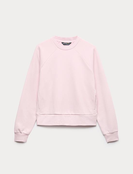 Cotton Rich Crew Neck Sweatshirt