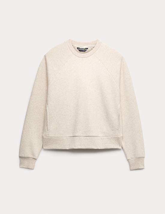 Cotton Rich Crew Neck Sweatshirt