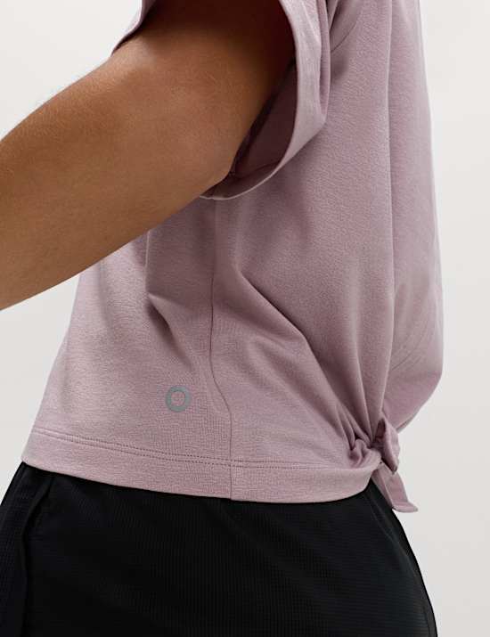 Modal Blend Lightweight Boxy Cropped Top