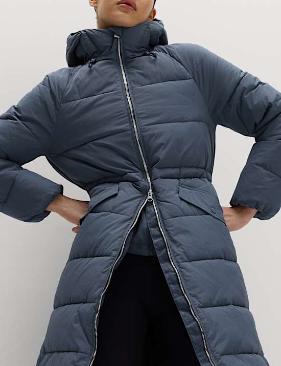 Stormwear&trade; Hooded Longline Puffer Jacket