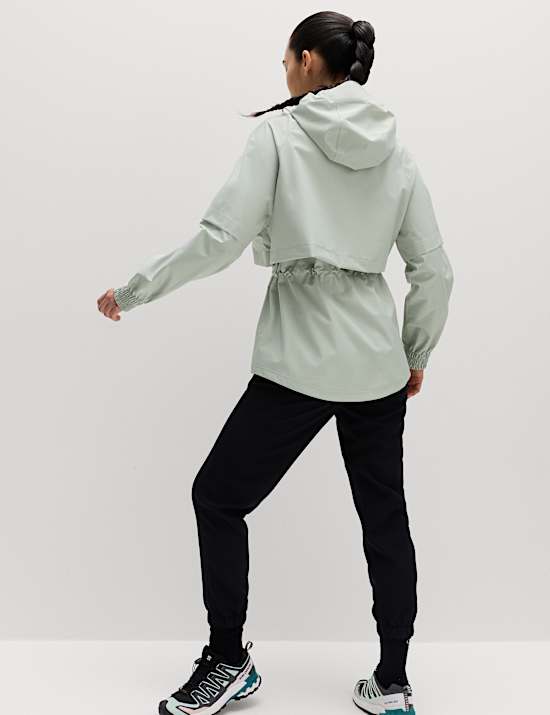 Waterproof Hooded Longline Jacket
