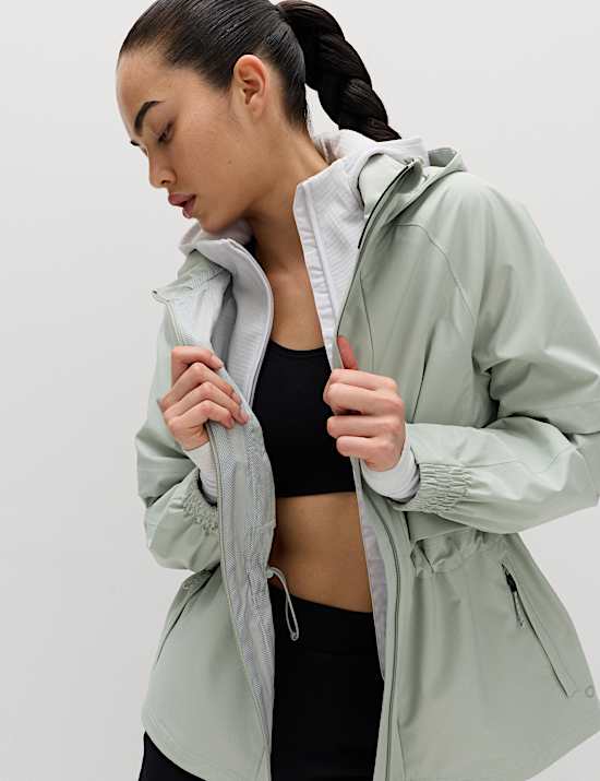 Waterproof Hooded Longline Jacket