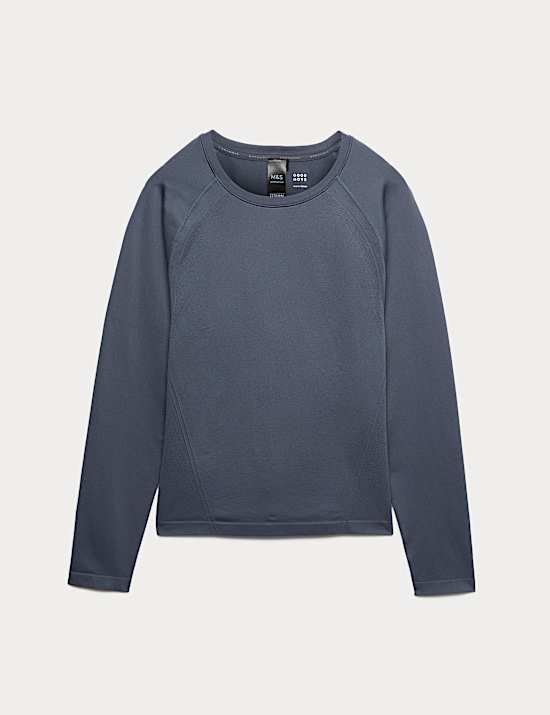 Jacquard-Oberteil mit Rundhalsausschnitt