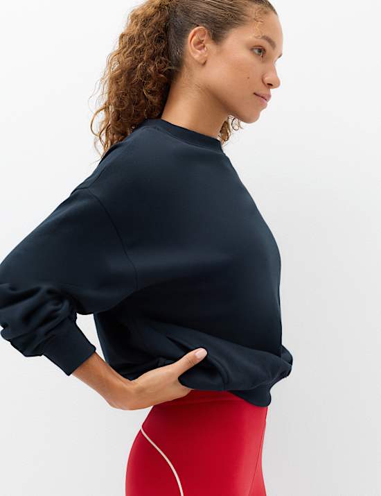 Cotton Rich Oversized Sweatshirt